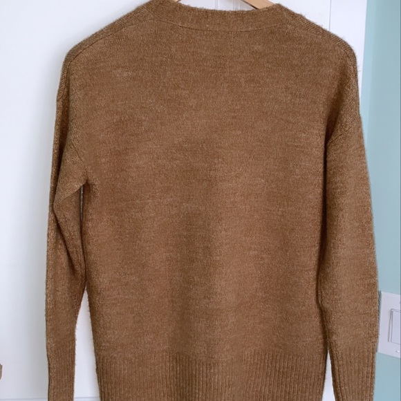 Teddy Bear Brown Button Down Cardigan - Picture 2 of 3